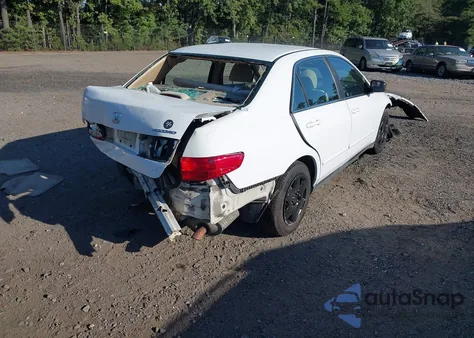 2005 Honda Accord 2.4 Lx из США, поврежденный, VIN 1HGCM56445A127796